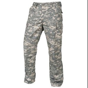 U.S. Army Green/Tan Digital Camo Combat Parachute Multi Pocket Cargo Nylon Pants